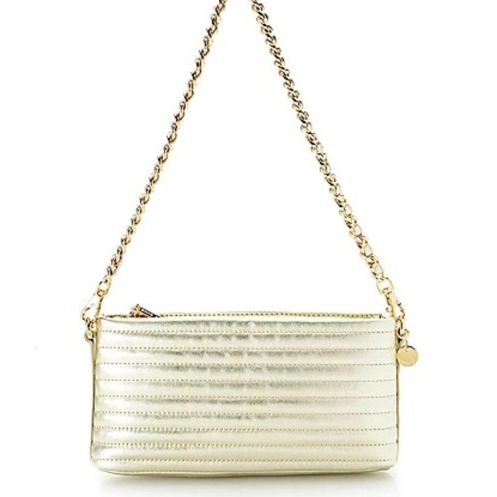 🔥 Celine Dion VIBRATO Quilted Leather CLUTCH